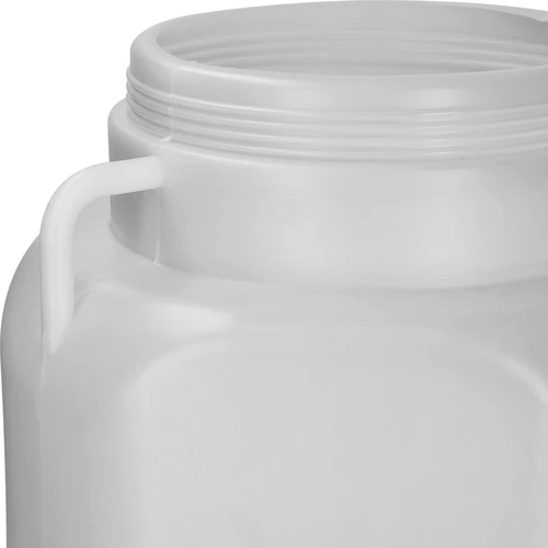Neliönmuotoinen astia 40 L, valkoinen, kahvallinen, Sterk - 7