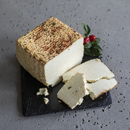 Neliönmuotoinen juustonvalmistusmuotti 11 x 11 x 8,5 cm 500 g:lle - 4
