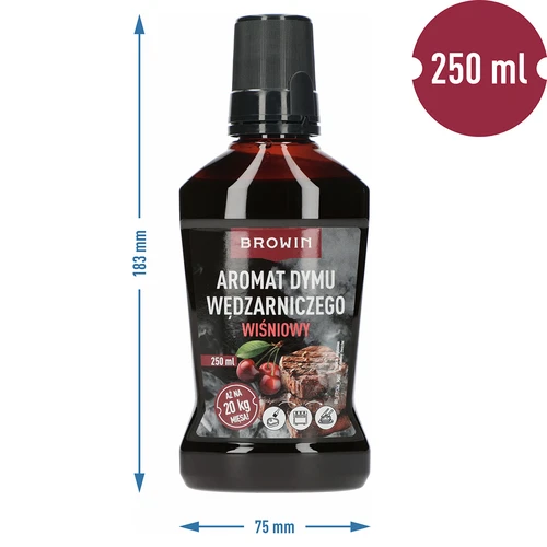 Nestemäinen savuaromi – kirsikka, 250ml - 4