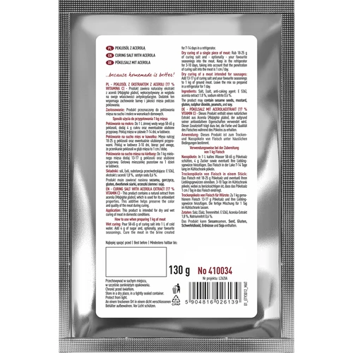 Nitriittisuola acerola-uutteella, 130 g - 2
