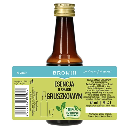 Päärynänmakuinen esanssi – päärynäliköörin makutiiviste 40 ml - 5