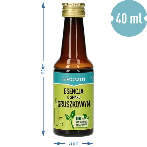 Päärynänmakuinen esanssi – päärynäliköörin makutiiviste 40 ml - 6