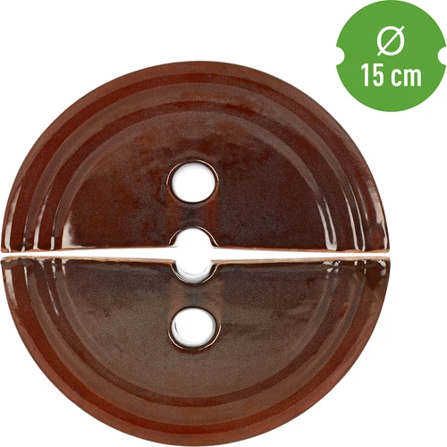 Painokivi tynnyreille, saviastia, fi 15 cm - 4