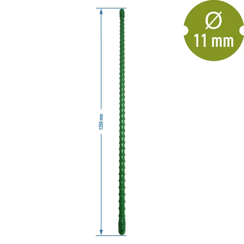 PE-pinnoitettu terästikku 1,25m x 11mm - 2