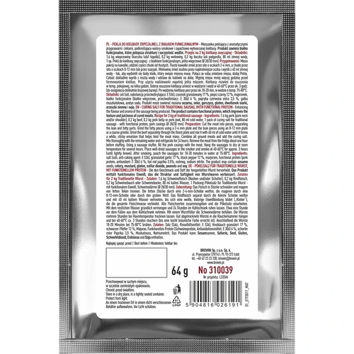 Peklosól - Pekla tavalliselle makkaralle, toiminnallisella proteiinilla, 64 g - 2