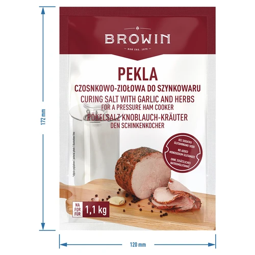Peklosuola Pekla valkosipuli-yrtti kinkkupuristimelle, 100 g - 5