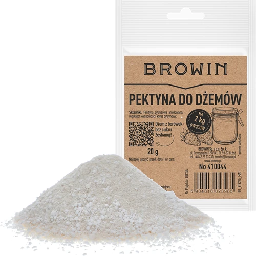 Pektiini hilloille - sitrushedelmien amidattu hyytelöintiin, 20 g - 3