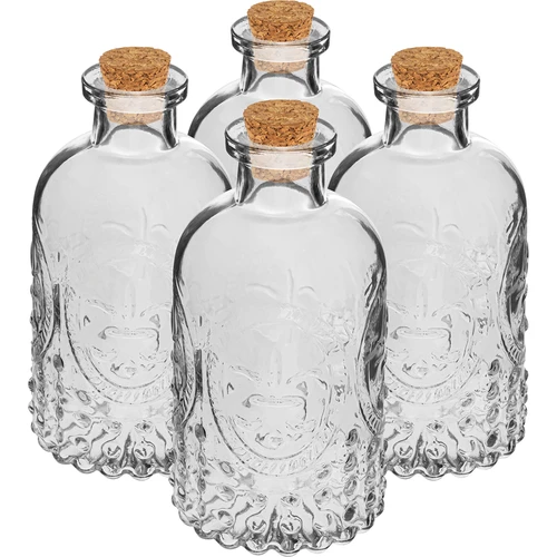 Pienipullojen sarja korkeilla, 240 ml - 4 kpl