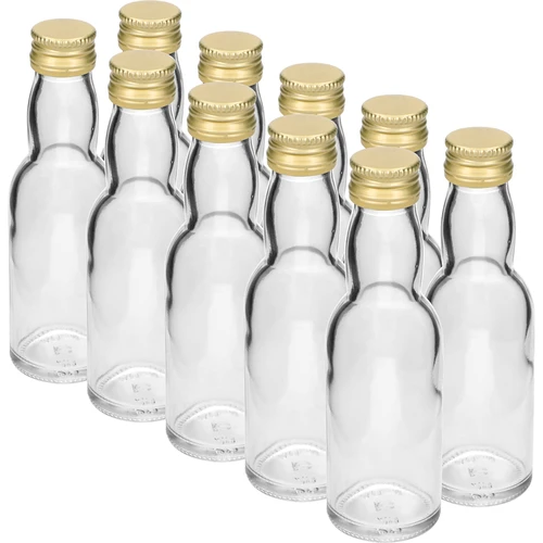 Maluch-pullo kullanvärisellä kierrekorkilla, 40 ml, 10 kpl