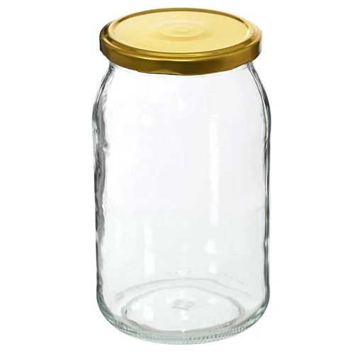 Purkit TO 900 ml kultaisella kannella fi 82/6 - 6 kpl. - 3