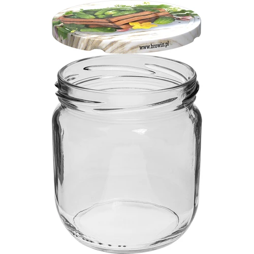 Purkit TO Gurken 425 ml värillisellä kierrekannella fi 82/6 - 6 kpl - 2