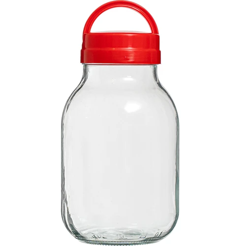 Purkki TO 3 L ja kansi fi 100 kahvalla
