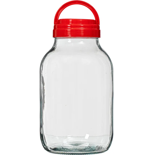 Purkki TO 4 L ja kansi fi 100 kahvalla