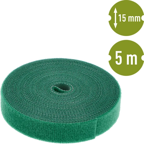 Puutarhan tarranauha, vihreä, 15 mm x 5 m - 2