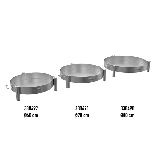 Puutarhan tulisija ø 60 cm hitsattu - 11