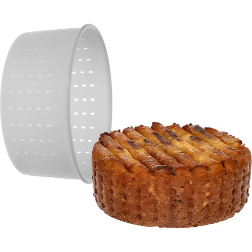 Pyöreä juustonvalmistusmuotti Ø15 x 7cm 1200 g:lle - 5