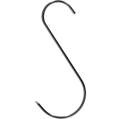 S-malliset savustuskoukut, teroitetut, 150 x 3 mm, 15 kpl - 4