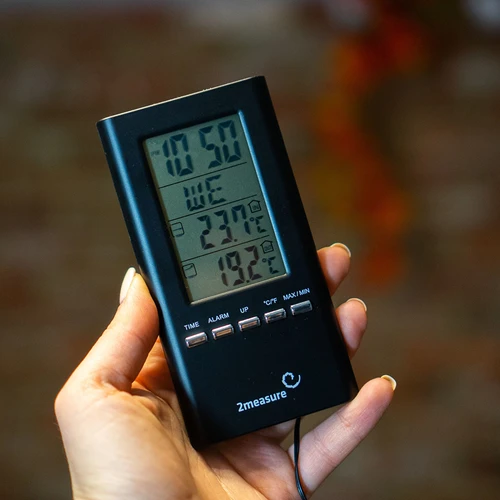 Sääasema – elektroninen, anturi, musta - 8