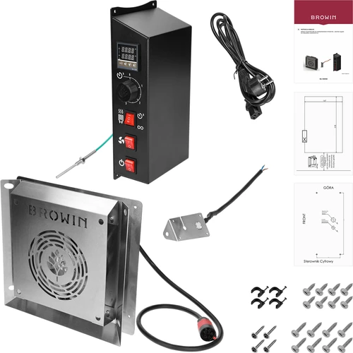 Sähkömoduulisarja digitaalisella ohjaimella - dragON 1,5 kW, puutarhasavustamoille - 2
