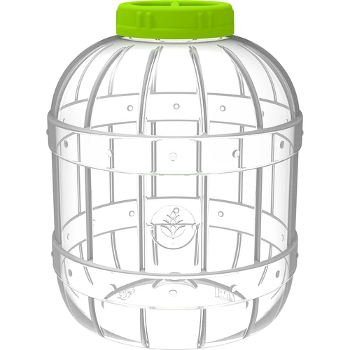 Särkymätön, monikäyttöinen purkki, 10 L