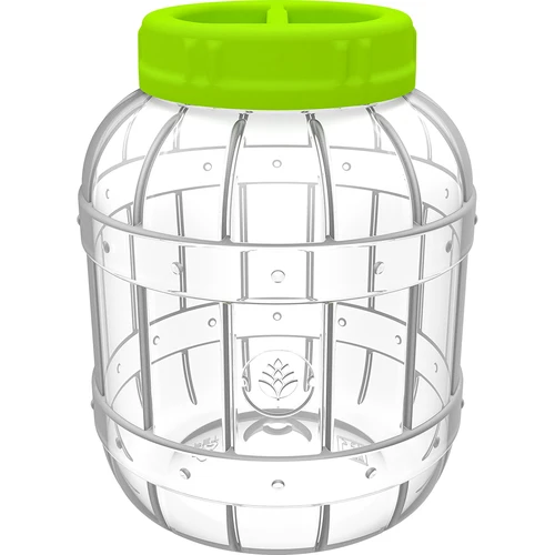 Särkymätön, monikäyttöinen purkki, 3 L