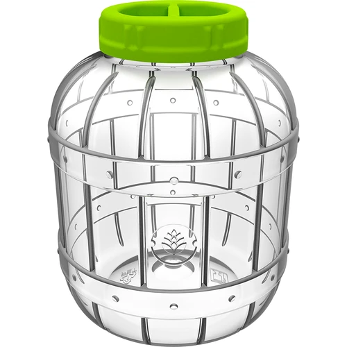 Särkymätön, monikäyttöinen purkki, 5 L