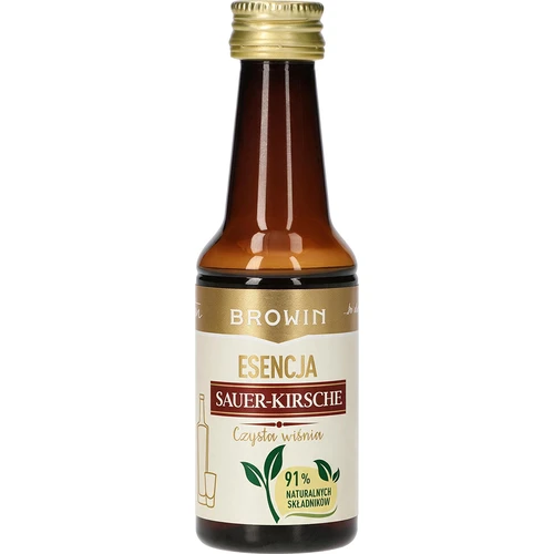 Sauer-Kirsche – Kirkas kirsikka -makuesanssi, 40 ml, 4 litralle - 2