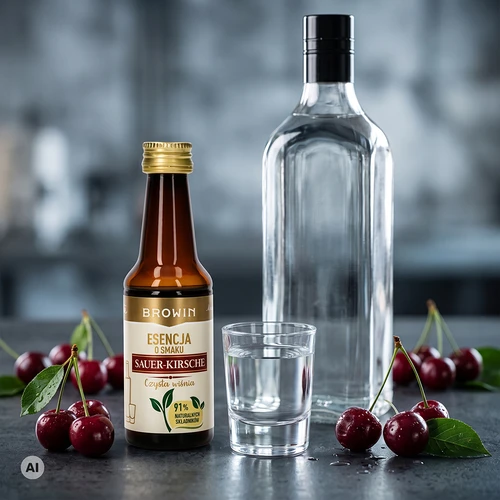 Sauer-Kirsche – Kirkas kirsikka -makuesanssi, 40 ml, 4 litralle - 9