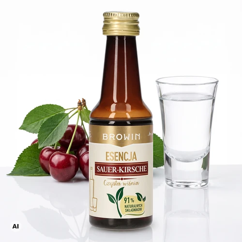 Sauer-Kirsche – Kirkas kirsikka -makuesanssi, 40 ml, 4 litralle - 4
