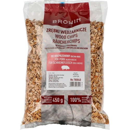 Savustus-/grillauslastut 70% leppä + 30% pyökki, 450 g, luokka 8