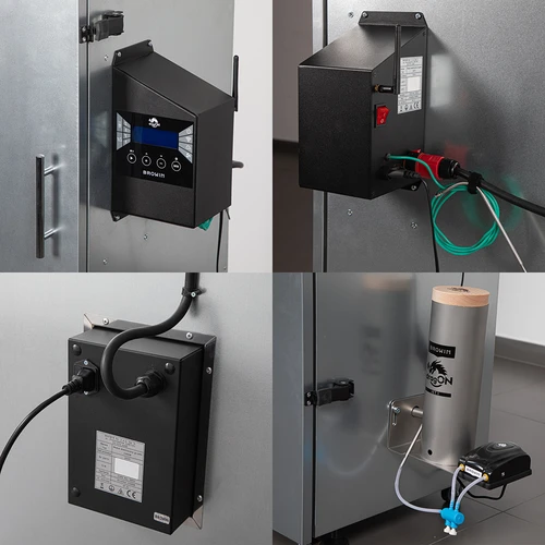 Savustuskaappi dragON, teräksinen 220 L, IQ – Wi‑Fi-ohjauksella - 5