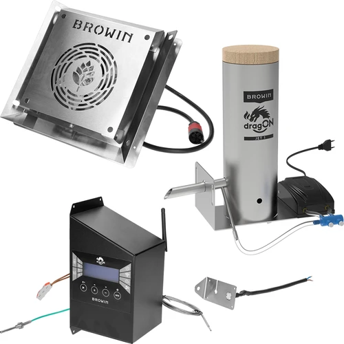 Savustuskaappi dragON, teräksinen 220 L, IQ – Wi‑Fi-ohjauksella - 8