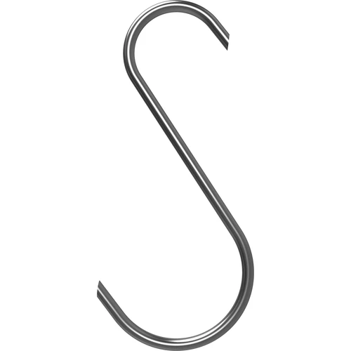 Savustuskoukut – S, 45° viistetty, 5 mm x 150 mm, 5 kpl - 4