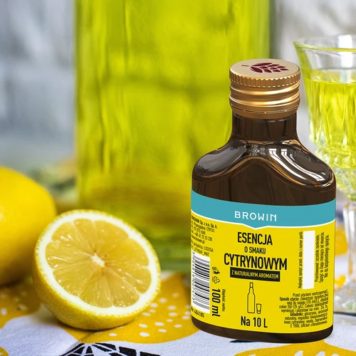 Sitruunanmakuinen essenssi luonnollisella aromilla 10 L:lle - 100 ml - 8