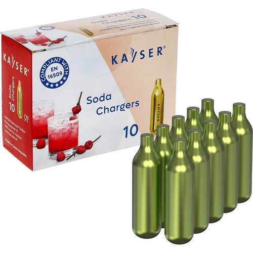 SodaJoy-hiilihapotuspatruunat, Kayser 10 kpl.