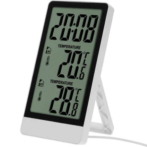 Soens-merkkinen elektroninen lämpömittari – anturilla, valkoinen - 3
