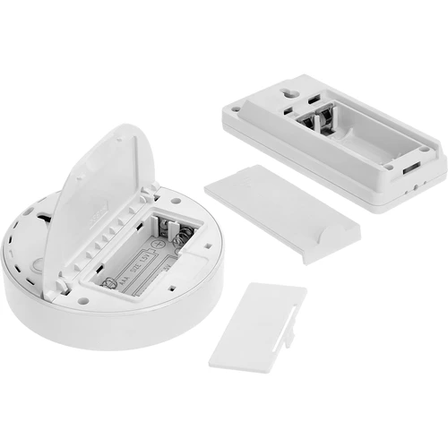 Soens-merkkinen elektroninen lämpömittari – ulkoanturilla, pyöreä, valkoinen - 4