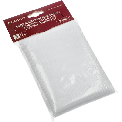 Suodatinpussi kehikkopuristimelle 12 l 60g/cm2 - 3