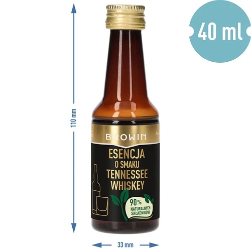 Tennessee whiskey -makuesanssi 4 L - 40 ml - 8