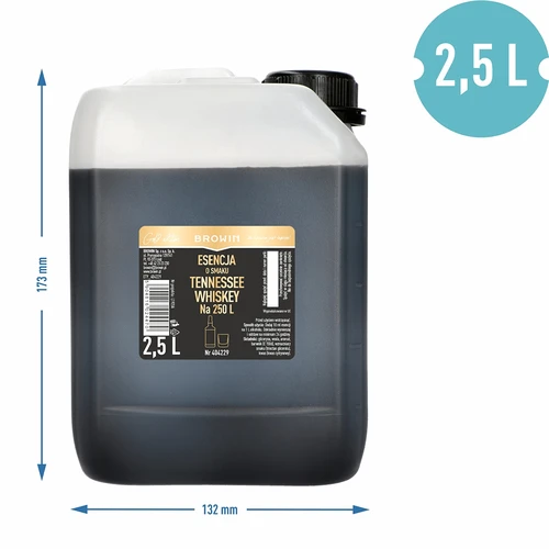 Tennessee Whiskey -makuesanssi 2,5 L, riittää 250 litraan valmista juomaa - 3