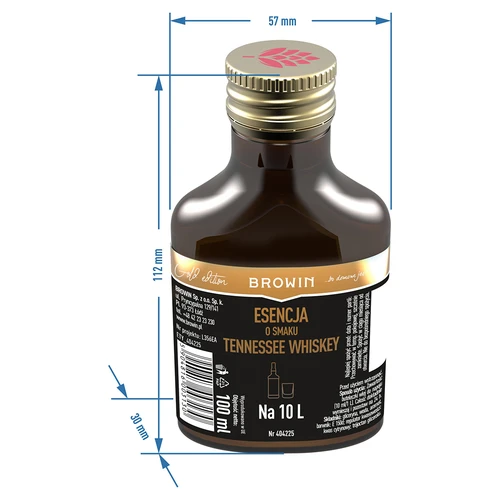 Tennessee-viskin makuesanssi 10 litralle - 100 ml - 6