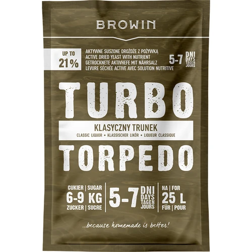 Tislaushiiva Turbo Torpedo 5-7 päivää 21% 100g