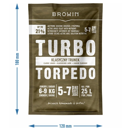 Tislaushiiva Turbo Torpedo 5-7 päivää 21% 100g - 6