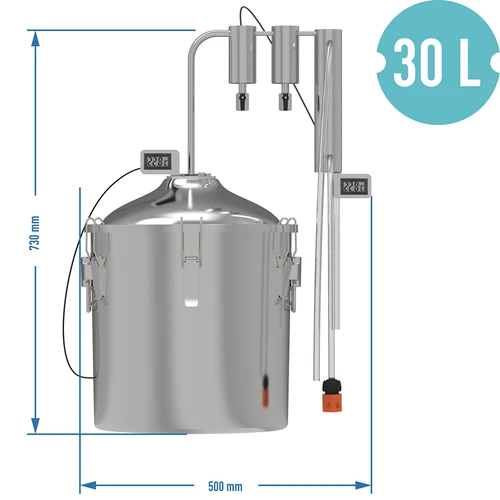 Tislauslaite hawkSTILL 1.0 CONVEX 30 l - 2 esierotinta - 9