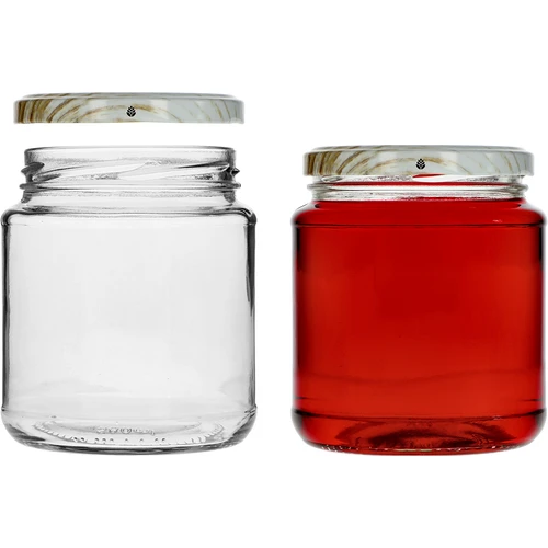 TO-purkki, paksu 580 ml värillisellä kannella fi82/6, 6 kpl - 4