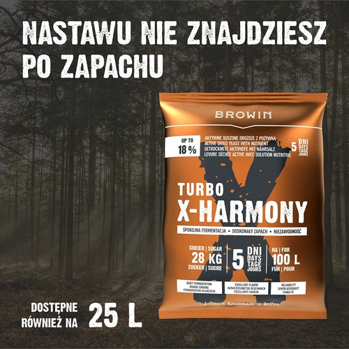 Turbo X-Harmony 18% hiiva, 100 L, 360g - 7