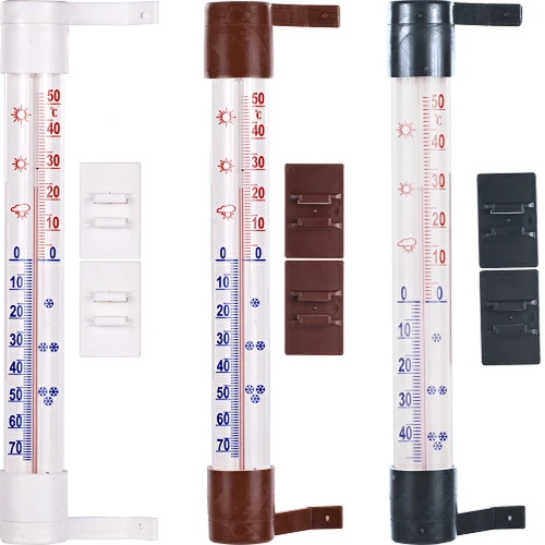 Ulkotermometri 23 cm - sarja 25 kpl. sekoitus