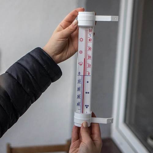 Ulkotermometri (-50°C - +50°C) 23cm mix, suomalainen tuotanto - 3