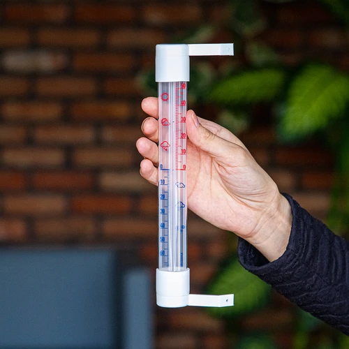 Ulkotermometri läpinäkyvällä asteikolla (-70°C - +50°C) 23cm mix - 4