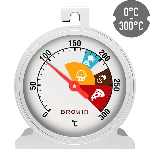 Uunin lämpömittari (0°C - +300°C) Ø4,4cm - 3